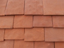 Traditional Handmade heritage shingle colour RED